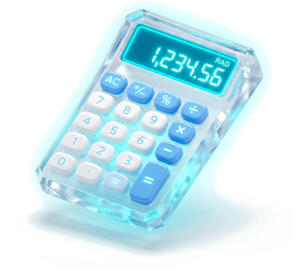 Calculadora 3D de Hielo