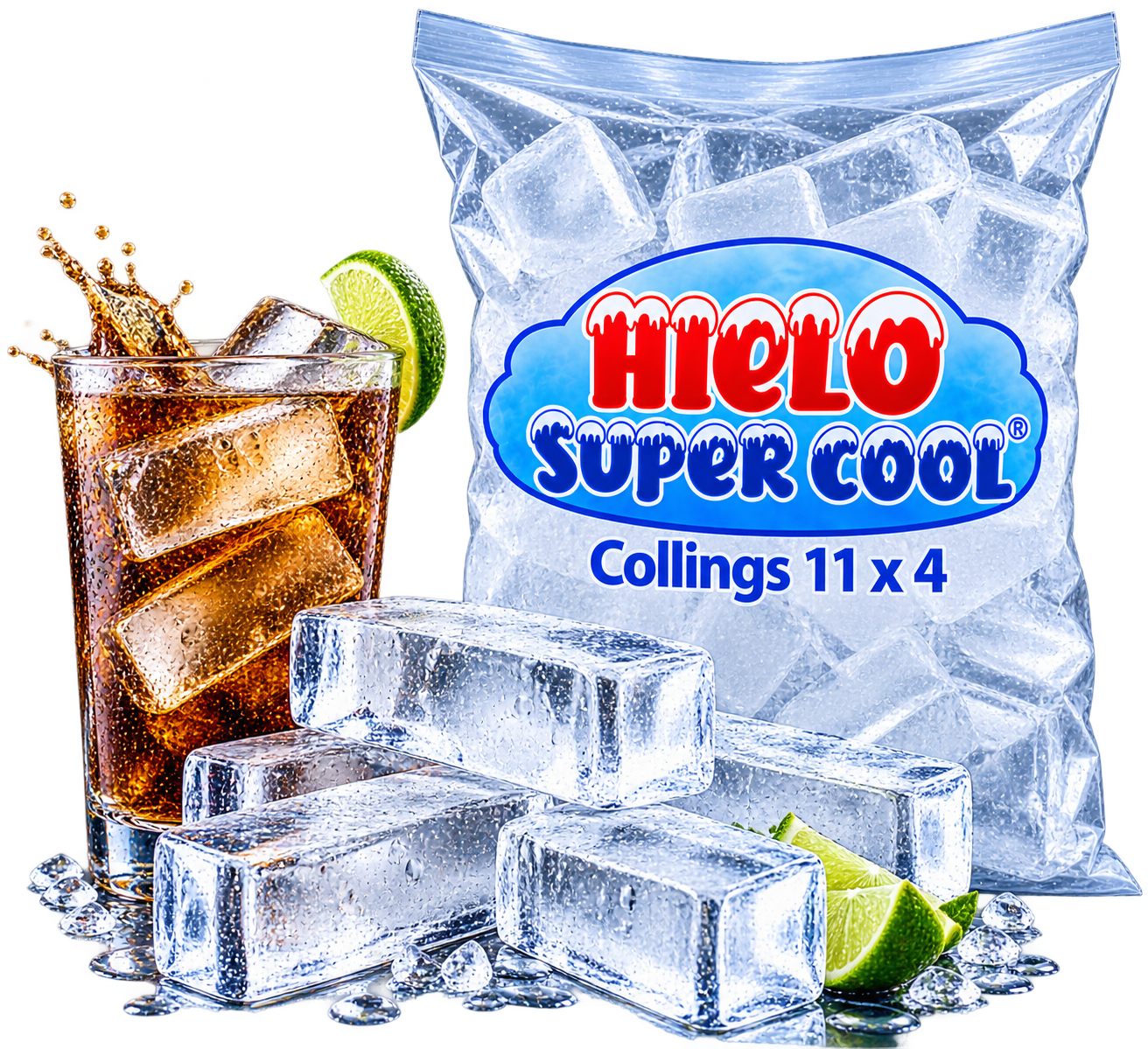 Moldes Collins 11x4 Hielo Super Cool